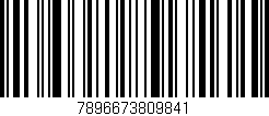 Código de barras (EAN, GTIN, SKU, ISBN): '7896673809841'