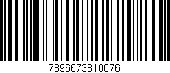 Código de barras (EAN, GTIN, SKU, ISBN): '7896673810076'