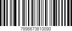 Código de barras (EAN, GTIN, SKU, ISBN): '7896673810090'