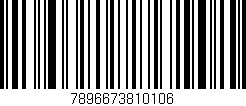 Código de barras (EAN, GTIN, SKU, ISBN): '7896673810106'