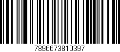 Código de barras (EAN, GTIN, SKU, ISBN): '7896673810397'