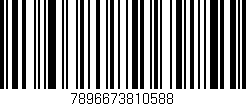 Código de barras (EAN, GTIN, SKU, ISBN): '7896673810588'