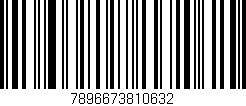 Código de barras (EAN, GTIN, SKU, ISBN): '7896673810632'