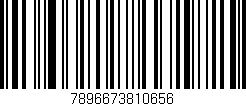 Código de barras (EAN, GTIN, SKU, ISBN): '7896673810656'