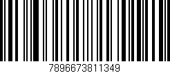 Código de barras (EAN, GTIN, SKU, ISBN): '7896673811349'