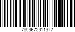 Código de barras (EAN, GTIN, SKU, ISBN): '7896673811677'