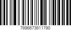 Código de barras (EAN, GTIN, SKU, ISBN): '7896673811790'