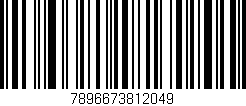 Código de barras (EAN, GTIN, SKU, ISBN): '7896673812049'