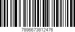 Código de barras (EAN, GTIN, SKU, ISBN): '7896673812476'
