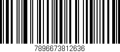 Código de barras (EAN, GTIN, SKU, ISBN): '7896673812636'