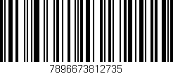 Código de barras (EAN, GTIN, SKU, ISBN): '7896673812735'