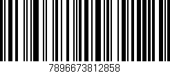 Código de barras (EAN, GTIN, SKU, ISBN): '7896673812858'