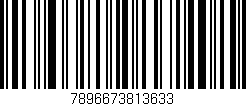 Código de barras (EAN, GTIN, SKU, ISBN): '7896673813633'