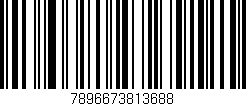 Código de barras (EAN, GTIN, SKU, ISBN): '7896673813688'