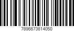 Código de barras (EAN, GTIN, SKU, ISBN): '7896673814050'