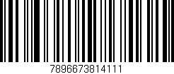 Código de barras (EAN, GTIN, SKU, ISBN): '7896673814111'
