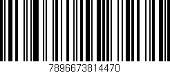 Código de barras (EAN, GTIN, SKU, ISBN): '7896673814470'