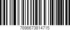 Código de barras (EAN, GTIN, SKU, ISBN): '7896673814715'