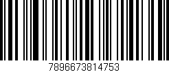 Código de barras (EAN, GTIN, SKU, ISBN): '7896673814753'