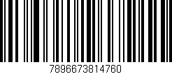 Código de barras (EAN, GTIN, SKU, ISBN): '7896673814760'
