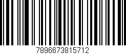 Código de barras (EAN, GTIN, SKU, ISBN): '7896673815712'