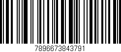 Código de barras (EAN, GTIN, SKU, ISBN): '7896673843791'