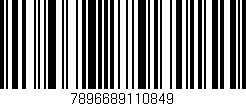 Código de barras (EAN, GTIN, SKU, ISBN): '7896689110849'