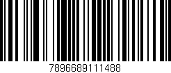 Código de barras (EAN, GTIN, SKU, ISBN): '7896689111488'