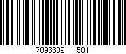 Código de barras (EAN, GTIN, SKU, ISBN): '7896689111501'