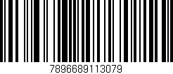 Código de barras (EAN, GTIN, SKU, ISBN): '7896689113079'