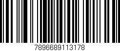 Código de barras (EAN, GTIN, SKU, ISBN): '7896689113178'