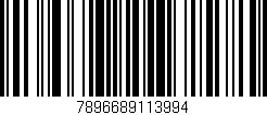 Código de barras (EAN, GTIN, SKU, ISBN): '7896689113994'
