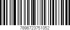 Código de barras (EAN, GTIN, SKU, ISBN): '7896723751052'