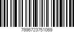 Código de barras (EAN, GTIN, SKU, ISBN): '7896723751069'