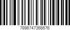 Código de barras (EAN, GTIN, SKU, ISBN): '7896747366676'