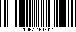 Código de barras (EAN, GTIN, SKU, ISBN): '7896771606311'