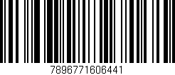 Código de barras (EAN, GTIN, SKU, ISBN): '7896771606441'