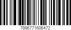 Código de barras (EAN, GTIN, SKU, ISBN): '7896771606472'