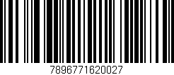 Código de barras (EAN, GTIN, SKU, ISBN): '7896771620027'