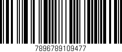 Código de barras (EAN, GTIN, SKU, ISBN): '7896789109477'