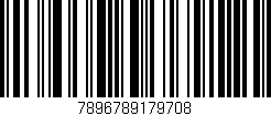 Código de barras (EAN, GTIN, SKU, ISBN): '7896789179708'