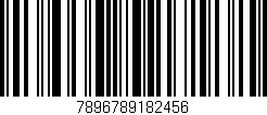 Código de barras (EAN, GTIN, SKU, ISBN): '7896789182456'