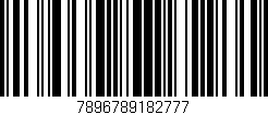 Código de barras (EAN, GTIN, SKU, ISBN): '7896789182777'