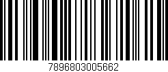 Código de barras (EAN, GTIN, SKU, ISBN): '7896803005662'