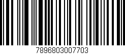 Código de barras (EAN, GTIN, SKU, ISBN): '7896803007703'