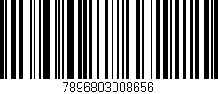 Código de barras (EAN, GTIN, SKU, ISBN): '7896803008656'