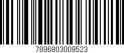 Código de barras (EAN, GTIN, SKU, ISBN): '7896803009523'