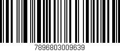 Código de barras (EAN, GTIN, SKU, ISBN): '7896803009639'