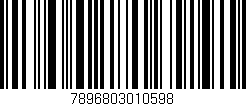 Código de barras (EAN, GTIN, SKU, ISBN): '7896803010598'