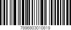 Código de barras (EAN, GTIN, SKU, ISBN): '7896803010819'